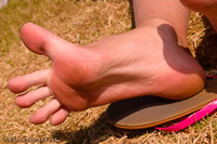 incredible long toes